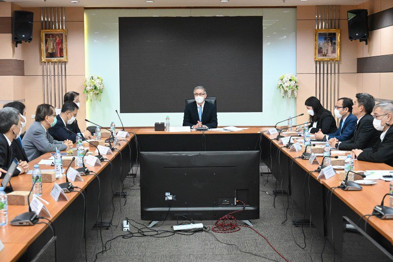 ปลัดฯ ณัฐพล ให้ ประธาน JTECS และคณะกรรมการบริหาร ส.ส.ท. เข้าพบ