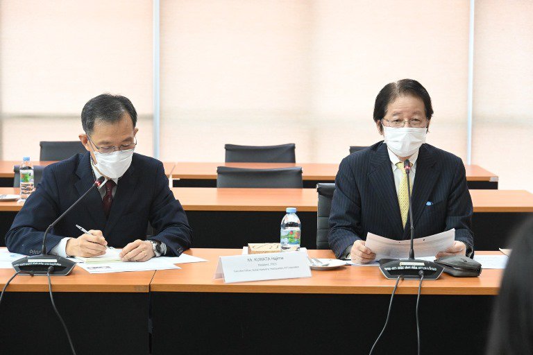 ปลัดฯ ณัฐพล ให้ ประธาน JTECS และคณะกรรมการบริหาร ส.ส.ท. เข้าพบ