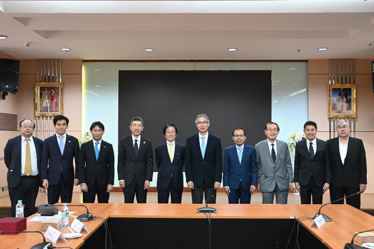 ปลัดฯ ณัฐพล ให้ ประธาน JTECS และคณะกรรมการบริหาร ส.ส.ท. เข้าพบ