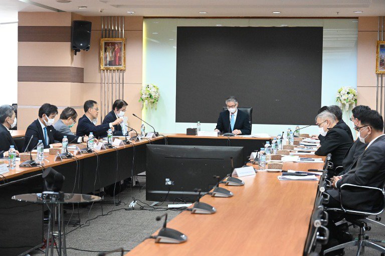 ปลัดฯ ณัฐพล ให้ ประธาน JTECS และคณะกรรมการบริหาร ส.ส.ท. เข้าพบ