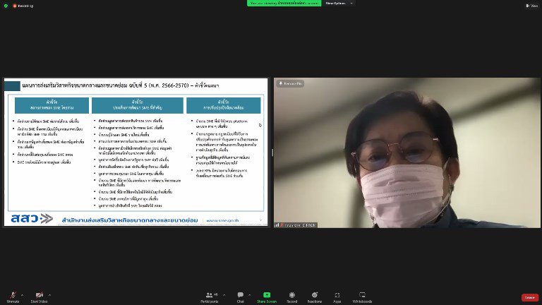 รสอ.สุชาดาฯ ร่วมประชุมบอร์ดคณะอนุกรรมการฯ พิจารณากรอบการปฏิบัติงานของ สสว. ประจำปี 67 - 68