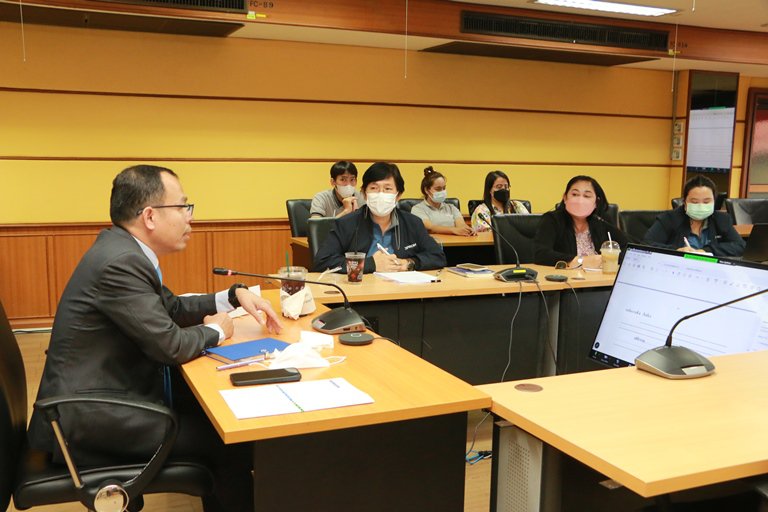อธิบดีใบน้อย ประชุมคณะกรรมการจัดทำระบบและกลั่นกรองการประเมินผลการปฏิบัติราชการของดีพร้อม