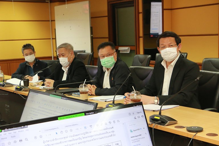 อธิบดีใบน้อย ประชุมคณะกรรมการจัดทำระบบและกลั่นกรองการประเมินผลการปฏิบัติราชการของดีพร้อม