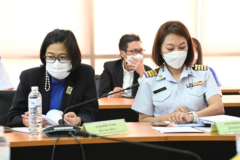 ปลัดฯ ณัฐพล เป็นประธานการประชุมสรุปผลการจัดงานร้านกระทรวงอุตสาหกรรมในงานกาชาดประจำปี 2565