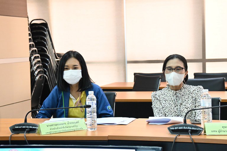ปลัดฯ ณัฐพล เป็นประธานการประชุมสรุปผลการจัดงานร้านกระทรวงอุตสาหกรรมในงานกาชาดประจำปี 2565