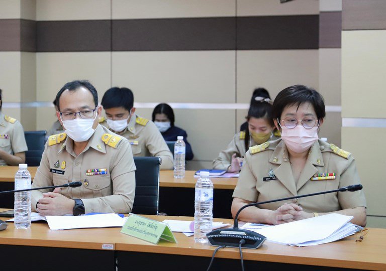 ปลัดฯ ณัฐพล เป็นประธานการประชุมสรุปผลการจัดงานร้านกระทรวงอุตสาหกรรมในงานกาชาดประจำปี 2565