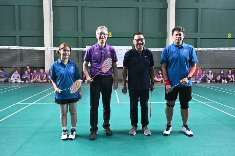 ปลัดฯ ณัฐพล นำทัพ ก.อุตฯ กระชับสัมพันธ์ ผู้สื่อข่าวสายเศรษฐกิจอุตสาหกรรม จัดงาน “MIND - PRESS SPORT DAY 2023”