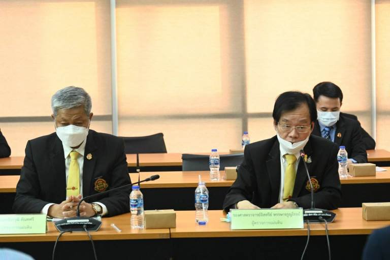 ปลัดฯ ณัฐพล ต้อนรับผู้ตรวจการแผ่นดิน ในโอกาสศึกษาดูงานกระทรวงอุตสาหกรรม 
