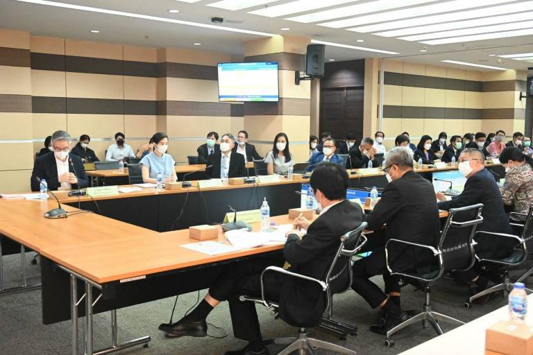 ปลัดฯ ณัฐพล ต้อนรับผู้ตรวจการแผ่นดิน ในโอกาสศึกษาดูงานกระทรวงอุตสาหกรรม 