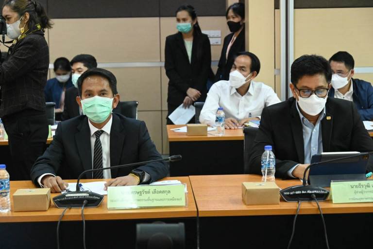 ปลัดฯ ณัฐพล ต้อนรับผู้ตรวจการแผ่นดิน ในโอกาสศึกษาดูงานกระทรวงอุตสาหกรรม 