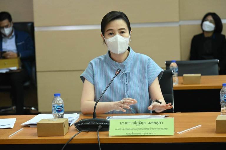 ปลัดฯ ณัฐพล ต้อนรับผู้ตรวจการแผ่นดิน ในโอกาสศึกษาดูงานกระทรวงอุตสาหกรรม 