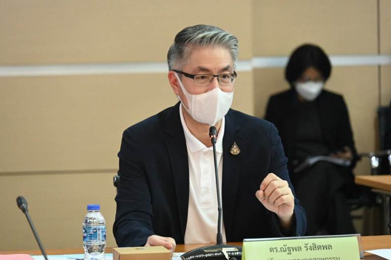 ปลัดฯ ณัฐพล ต้อนรับผู้ตรวจการแผ่นดิน ในโอกาสศึกษาดูงานกระทรวงอุตสาหกรรม 