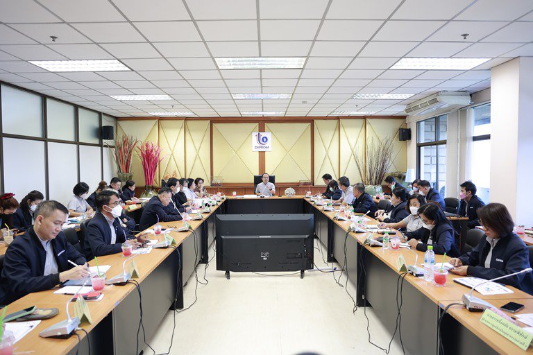 “อธิบดีใบน้อย” ประชุมเหล่าขุนพลดีพร้อม วางแผนการทำงาน ไตรมาส 3 ปี 66 อย่างเต็มสูบ