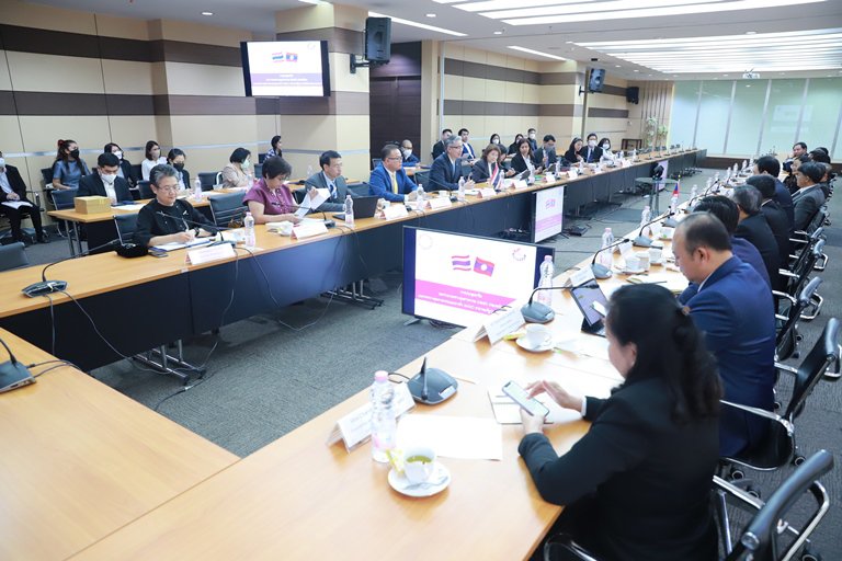 รัฐมนตรี ก.อุตสาหกรรมและการค้า สปป.ลาว เข้าร่วมหารือ ปลัดฯ ณัฐพล เพื่อสร้างความร่วมมือด้านการพัฒนาอุตสาหกรรมของทั้ง 2 ประเทศ 