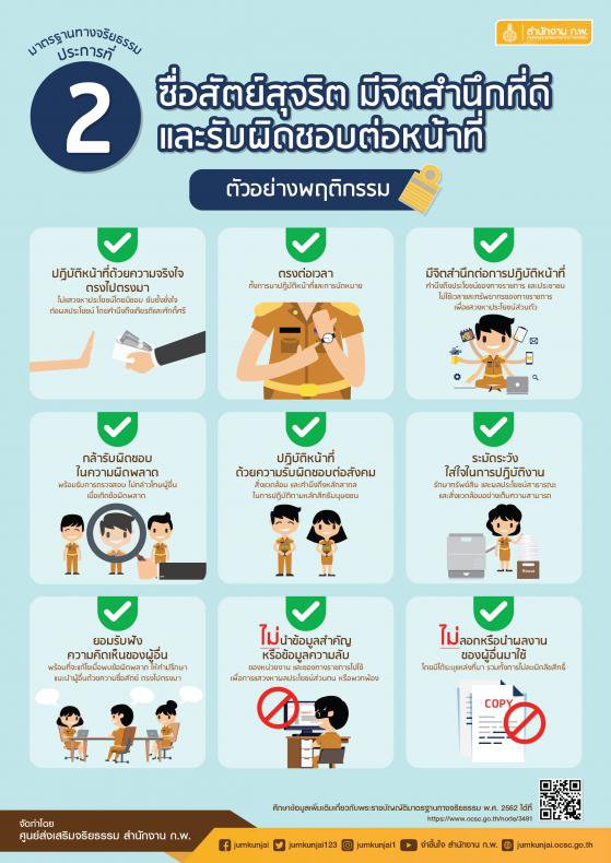DIPROM ปลูกฝังค่านิยมที่ดีเพื่อเสริมสร้างความรู้ความเข้าใจเกี่ยวกับมาตรฐานทางจริยธรรม  ประมวลจริยธรรมข้าราชการพลเรือน  และข้อกำหนดจริยธรรม กรมส่งเสริมอุตสาหกรรม