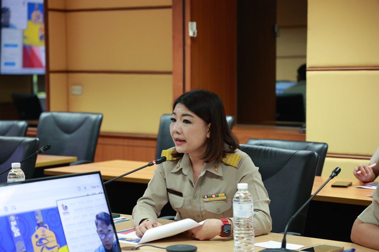 “อธิบดีใบน้อย” ติดตามความคืบหน้าการจัดงาน DIPROM RUN MINI MARATHON 2023