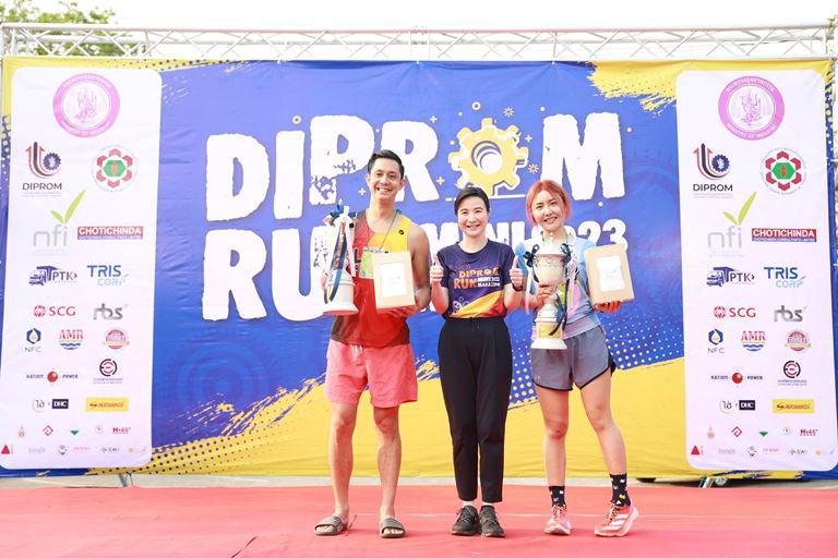 “ปลัดณัฐพล” เปิดงาน DIPROM RUN MINI MARATHON 2023 