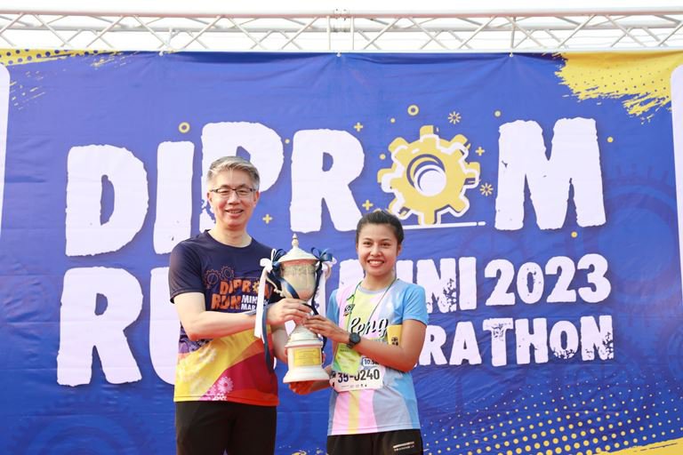 “ปลัดณัฐพล” เปิดงาน DIPROM RUN MINI MARATHON 2023 