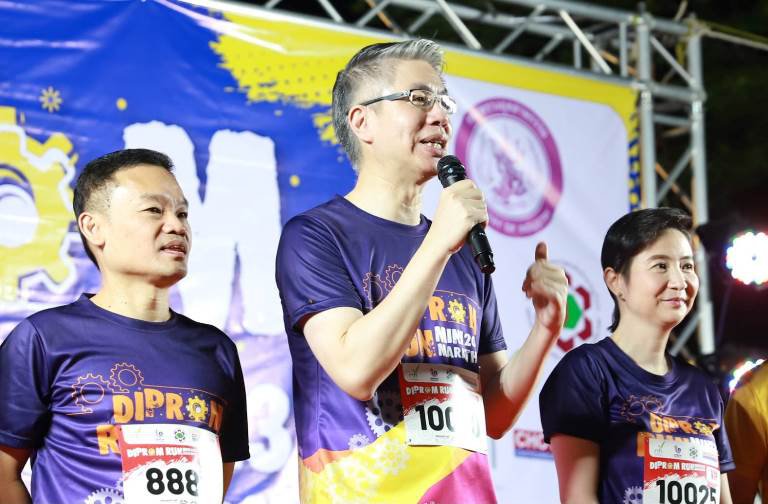 “ปลัดณัฐพล” เปิดงาน DIPROM RUN MINI MARATHON 2023 