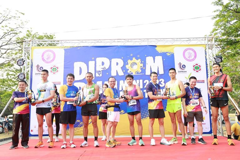 “ปลัดณัฐพล” เปิดงาน DIPROM RUN MINI MARATHON 2023 