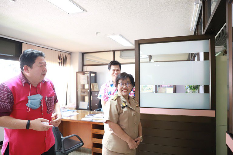 “รสอ.สุชาดา” ตรวจเยี่ยมภูมิทัศน์สำนักงานดีพร้อม เร่งเดินหน้าปรับภูมิทัศน์การทำงานให้ดียิ่งขึ้น