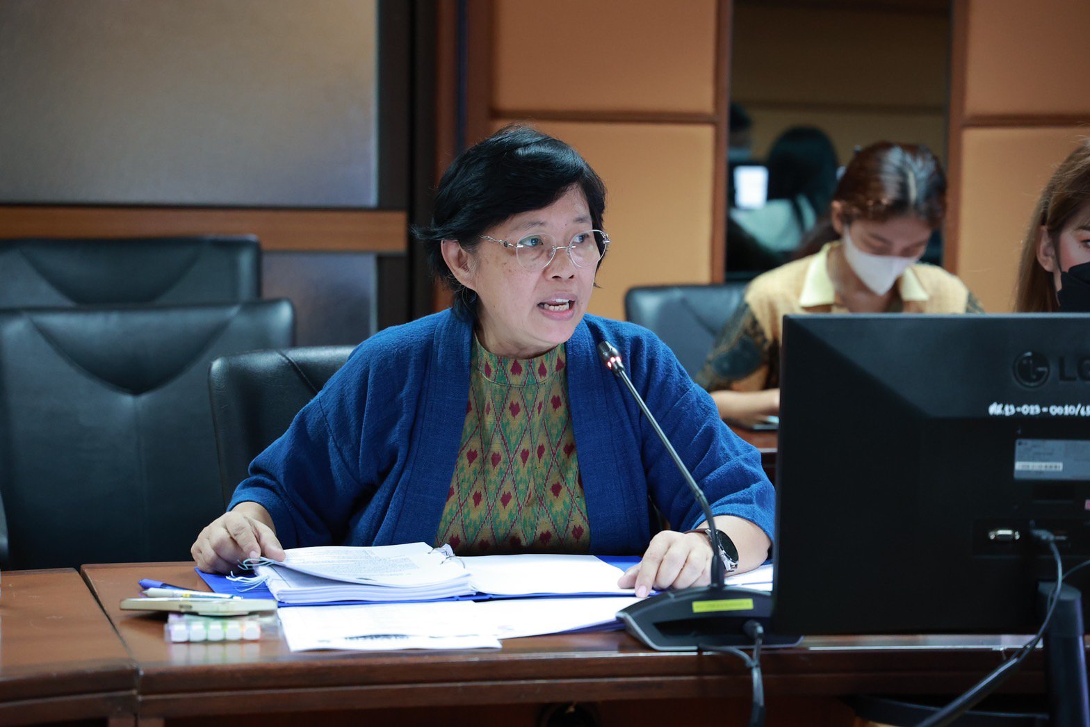 “รสอ.สุชาดา” นำทีมดีพร้อมประชุมประเมินคุณธรรมและความโปร่งใสในการดำเนินงาน (ITA) กสอ. ครั้งที่ 1/2566