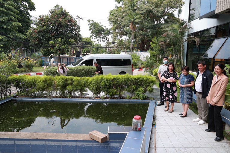 “รสอ.สุชาดา” ตรวจเยี่ยมภูมิทัศน์สำนักงานดีพร้อม พระราม 4