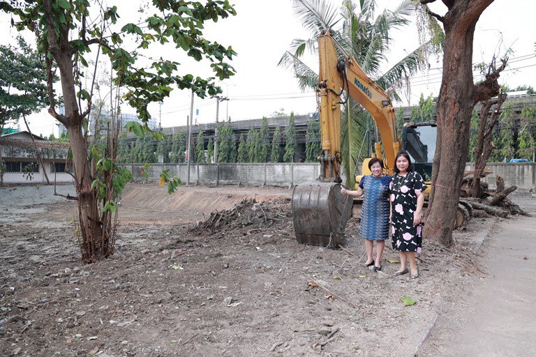 “รสอ.สุชาดา” ตรวจเยี่ยมภูมิทัศน์สำนักงานดีพร้อม พระราม 4
