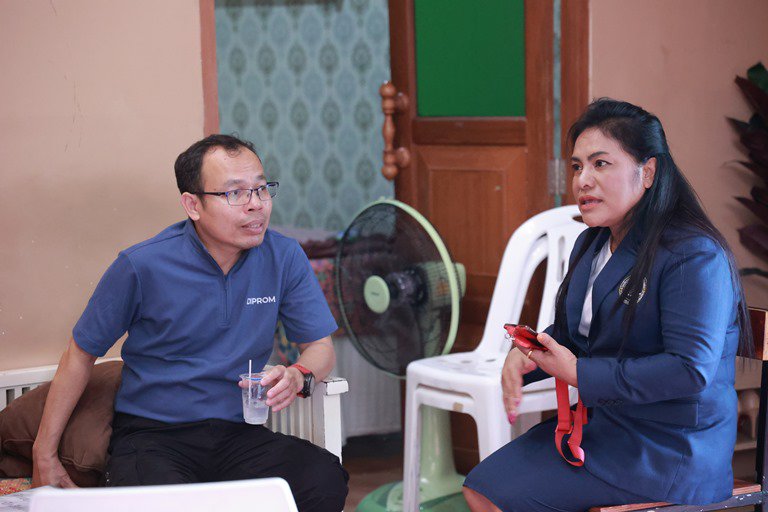 "อธิบดีใบน้อย" เยี่ยมชมศูนย์ส่งเสริมอาชีพเพื่อสังคมด้านสุขภาพและความงามครบวงจร