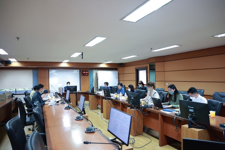 ประชุมคณะกรรมการจริยธรรม เพื่อกำกับติดตาม การส่งเสริมคุณธรรม จริยธรรม กสอ.  
