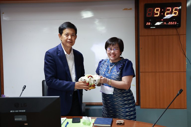 ประชุมคณะกรรมการจริยธรรม เพื่อกำกับติดตาม การส่งเสริมคุณธรรม จริยธรรม กสอ.  