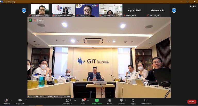 “รสอ.วัชรุน” ร่วมระดมความคิดเห็นยกระดับการบูรณาการอุตสาหกรรมอัญมณีและเครื่องประดับ