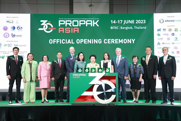 "รสอ.สุชาดา" ร่วมเปิดงานโพรแพ็ค เอเชีย 2023 ขนทัพแสดงสินค้า-นวัตกรรมกระบวนการผลิตและด้านบรรจุภัณฑ์ของภูมิภาคระดับเอเชีย
