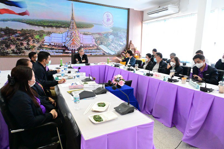 ปลัดฯ ณัฐพล ลงพื้นที่สำรวจอาคาร สอจ.ฉะเชิงเทรา พร้อมรับฟังการนำเสนอแผนคำของบประมาณ ประจำปี 2567 เพื่อพิจารณาก่อสร้างอาคารสำนักงานแห่งใหม่ 
