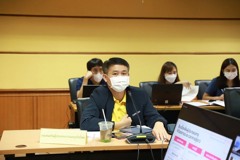 “รสอ.วาที” ติดตามการดำเนินงานศูนย์ข้อมูลข่าวสารดีพร้อม