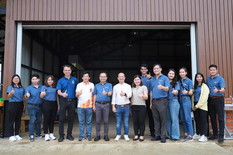 ดีพร้อม เยี่ยมชม cacoa valley ต้นแบบ “โมเดลชุมชนดีพร้อม” 