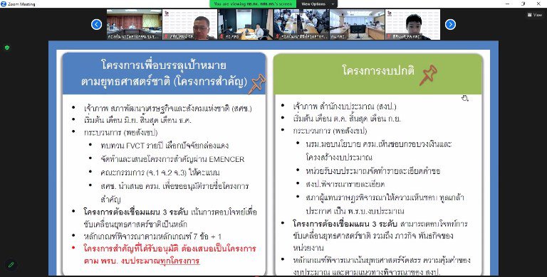 "รสอ.สุชาดา" นำขุนพลเตรียมความพร้อมขับเคลื่อนโครงการตามยุทธศาสตร์ชาติ ประจำปีงบประมาณ 2568”