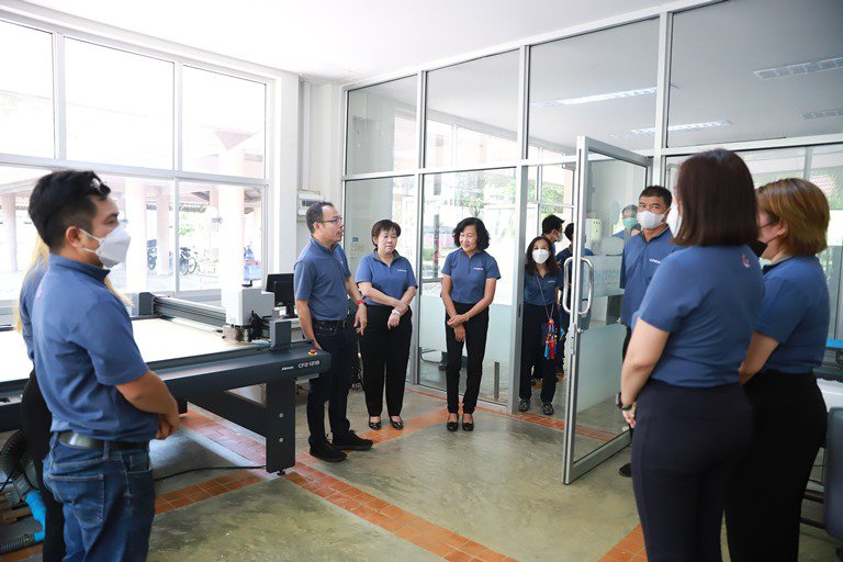 "อธิบดีใบน้อย" นำทีมตรวจเยี่ยมดีพร้อมเซ็นเตอร์เมืองย่าโม