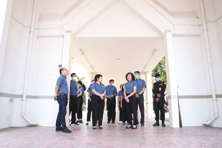 "อธิบดีใบน้อย" นำทีมตรวจเยี่ยมดีพร้อมเซ็นเตอร์เมืองย่าโม
