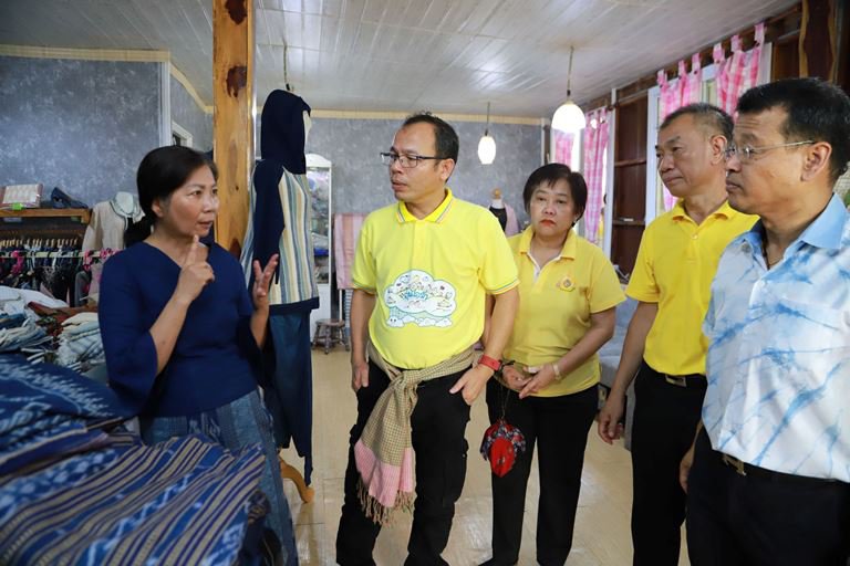"ดีพร้อม" ลงพื้นที่เยี่ยมชุมชนดีพร้อมบ้านผาสิงห์ ยกระดับการท่องเที่ยว