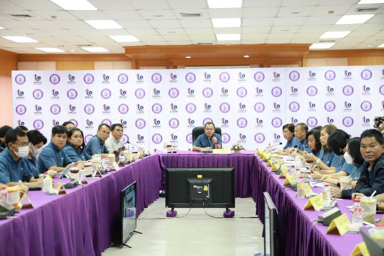 อธิบดีใบน้อย" นำทัพดีพร้อมประชุมผู้บริหาร (สัญจร) ครั้งที่ 81-6/2566 
