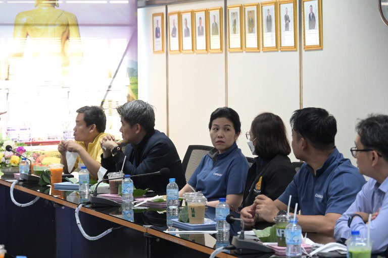 ปลัดฯ ณัฐพล นำทีม MIND ลงพื้นที่ร้อยเอ็ด และอำนาจเจริญ ถกประเด็นการบริหารจัดการอาคารสำนักงาน