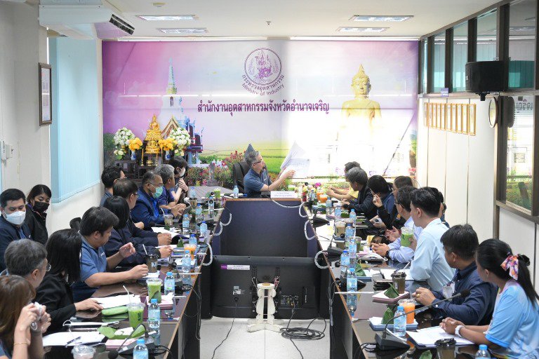 ปลัดฯ ณัฐพล นำทีม MIND ลงพื้นที่ร้อยเอ็ด และอำนาจเจริญ ถกประเด็นการบริหารจัดการอาคารสำนักงาน