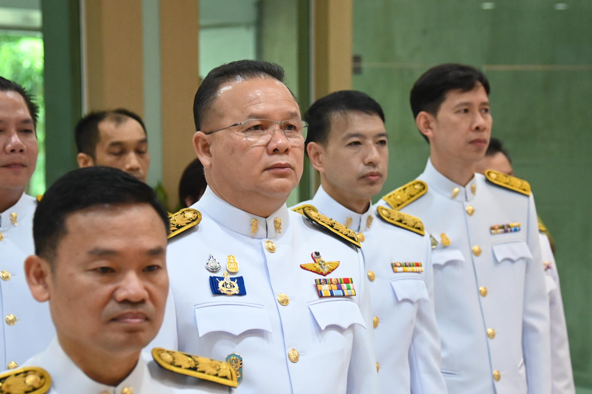 รัฐมนตรีฯ อนุชา นำคณะผู้บริหาร อก. ถวายพระพรเนื่องในโอกาสวันเฉลิมพระชนมพรรษา พระบาทสมเด็จพระเจ้าอยู่หัวฯ และพิธีถวายสัตย์ปฏิญาณเพื่อเป็นข้าราชการที่ดีและพลังของแผ่นดิน
