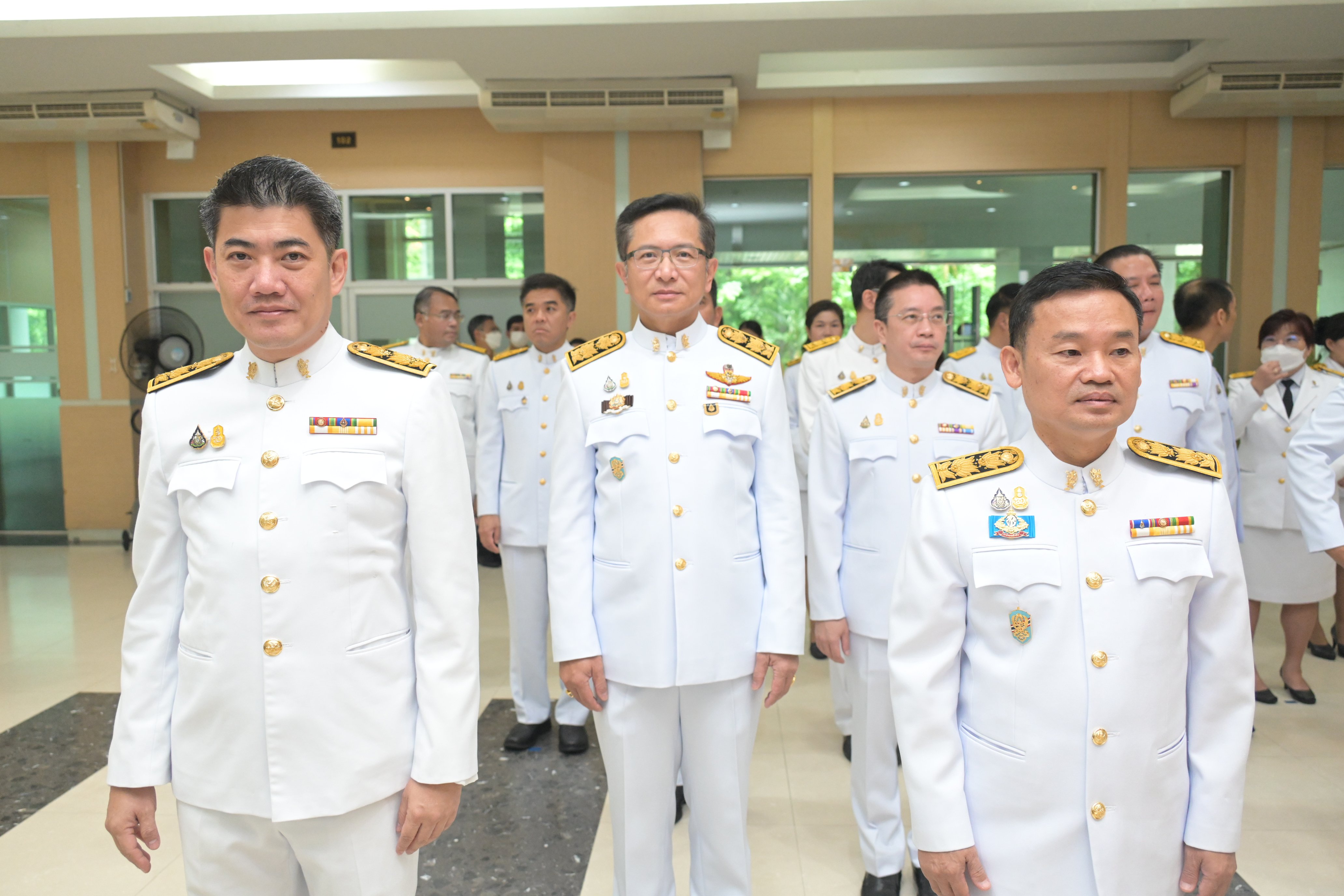 รัฐมนตรีฯ อนุชา นำคณะผู้บริหาร อก. ถวายพระพรเนื่องในโอกาสวันเฉลิมพระชนมพรรษา พระบาทสมเด็จพระเจ้าอยู่หัวฯ และพิธีถวายสัตย์ปฏิญาณเพื่อเป็นข้าราชการที่ดีและพลังของแผ่นดิน