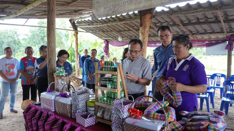 "อธิบดีใบน้อย" เชื่อมโยงดีพร้อมฮีโรสู่ชุมชนในจังหวัดอำนาจเจริญ