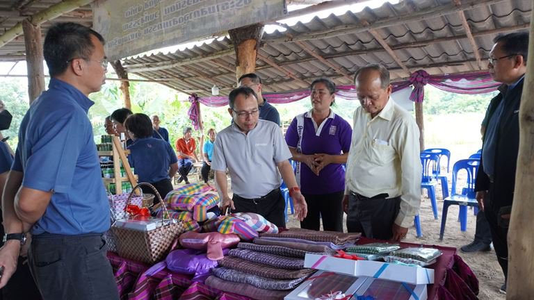 "อธิบดีใบน้อย" เชื่อมโยงดีพร้อมฮีโรสู่ชุมชนในจังหวัดอำนาจเจริญ