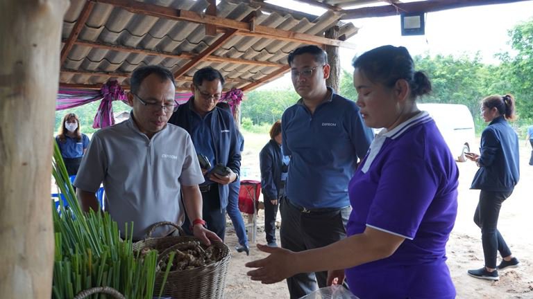 "อธิบดีใบน้อย" เชื่อมโยงดีพร้อมฮีโรสู่ชุมชนในจังหวัดอำนาจเจริญ