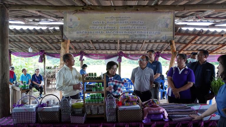 "อธิบดีใบน้อย" เชื่อมโยงดีพร้อมฮีโรสู่ชุมชนในจังหวัดอำนาจเจริญ
