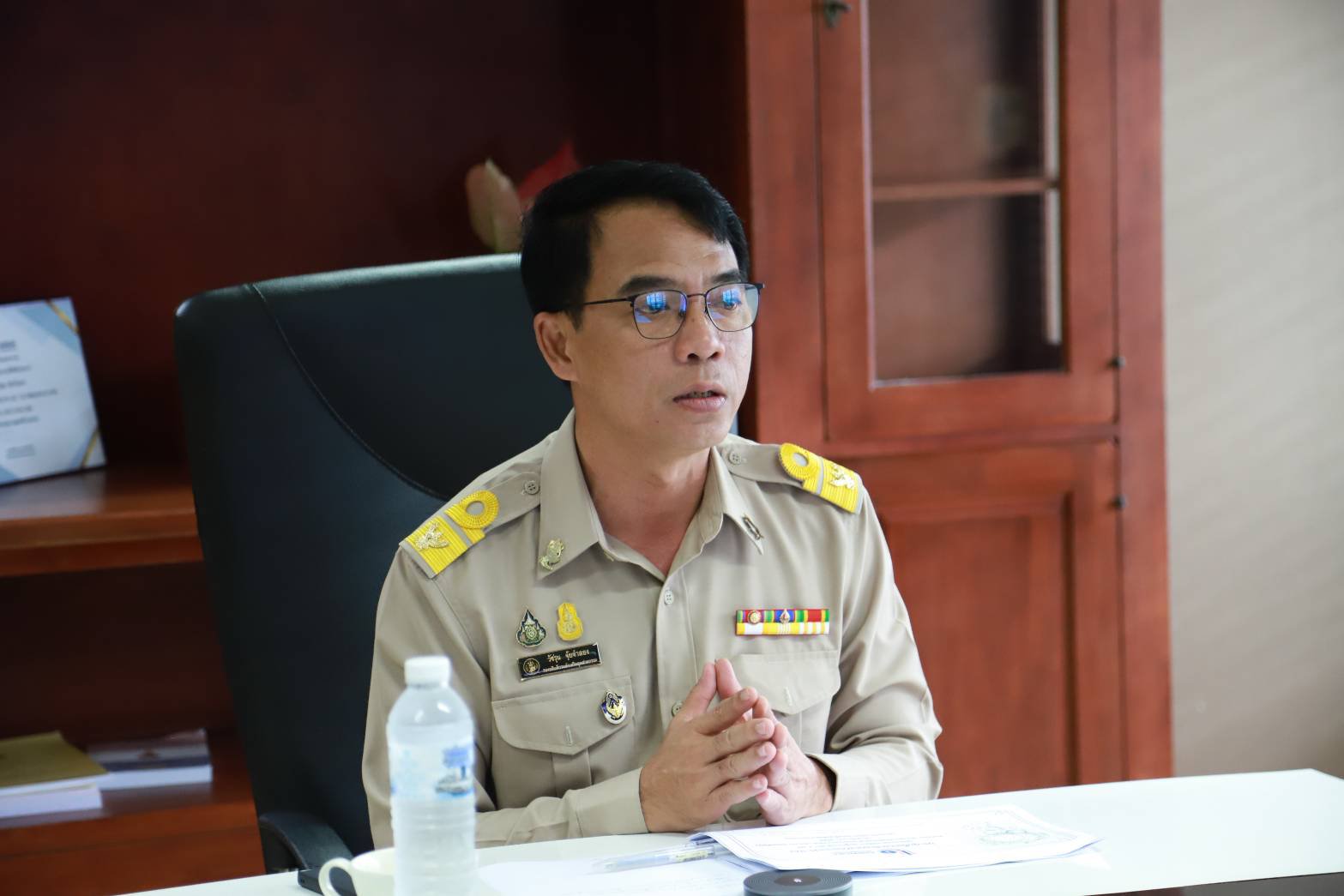 “รสอ.วัชรุน” นั่งหัวโต๊ะชี้แจงหลักเกณฑ์พิจารณาคัดเลือกอุตสาหกรรมขนาดกลางและขนาดย่อมดีเด่น ประจำปี พ.ศ.2566 ประเภทการจัดการเทคโนโลยีเชิงนวัตกรรม
